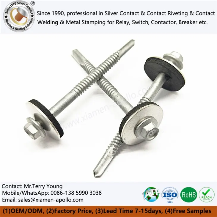 304 Conjunto de parafusos hexáticos de aço inoxidável