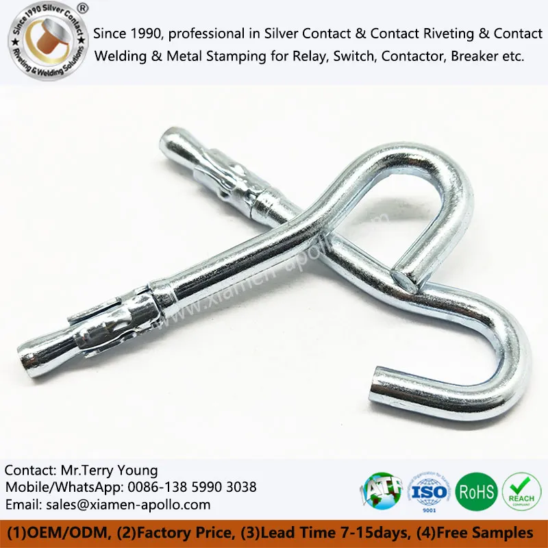 Gancho de âncora de concreto