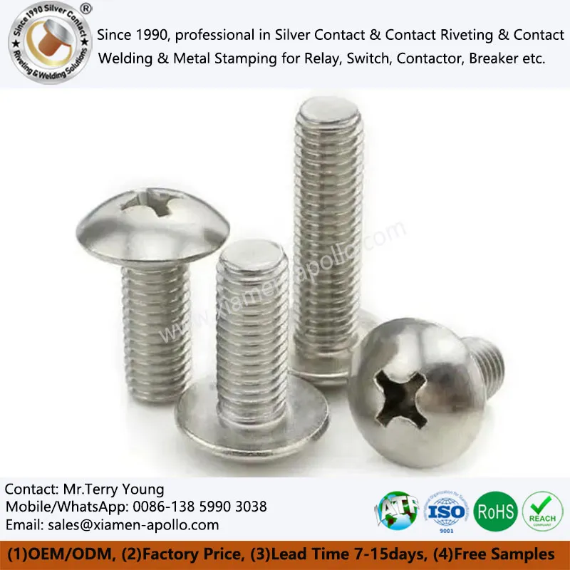 Parafuso da máquina com cabeça de phillips