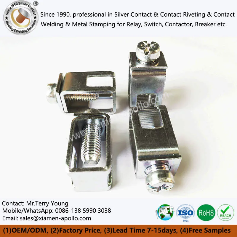 Terminais de fixação de parafuso