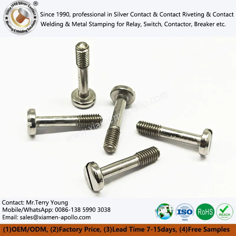 Parafusos estruturais de cabeça de queijo com fenda